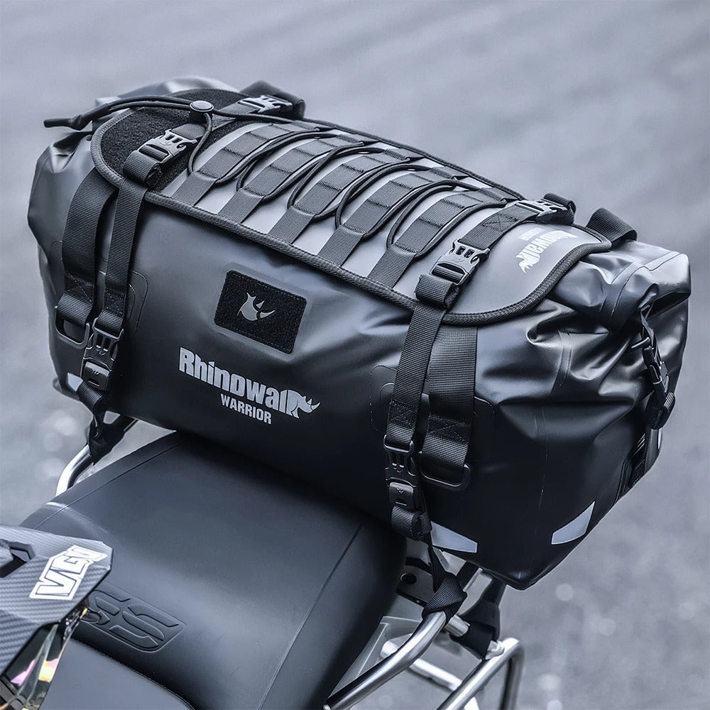 Motorcycle Back Seat Bag – Waterproof 20L/40L/65L Saddlebag