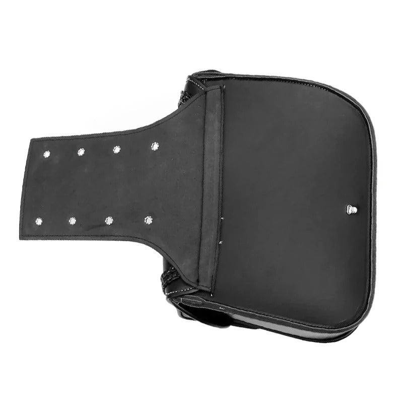 Universal PU Leather Motorcycle Saddlebags – Waterproof Side Bags