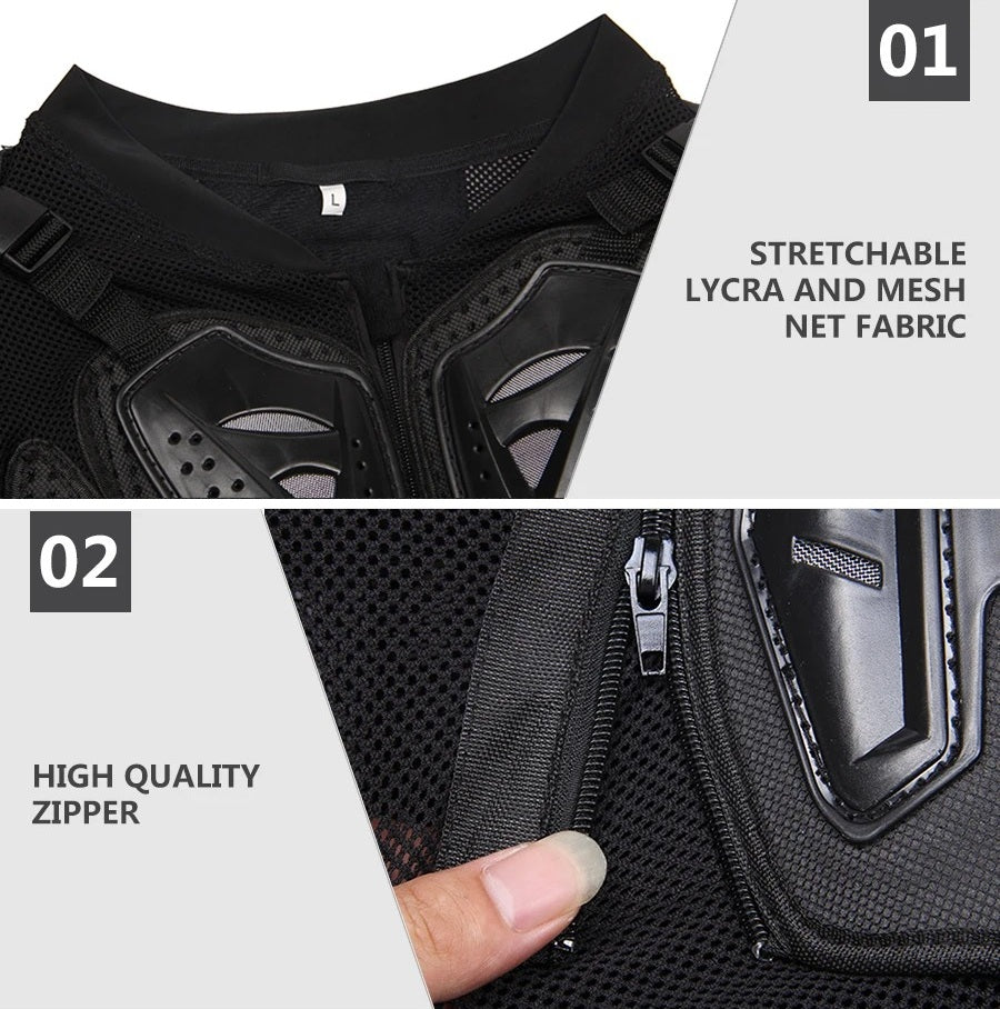Motorcycle Armored Jacket & Pants Set – Full Protective Riding Gear