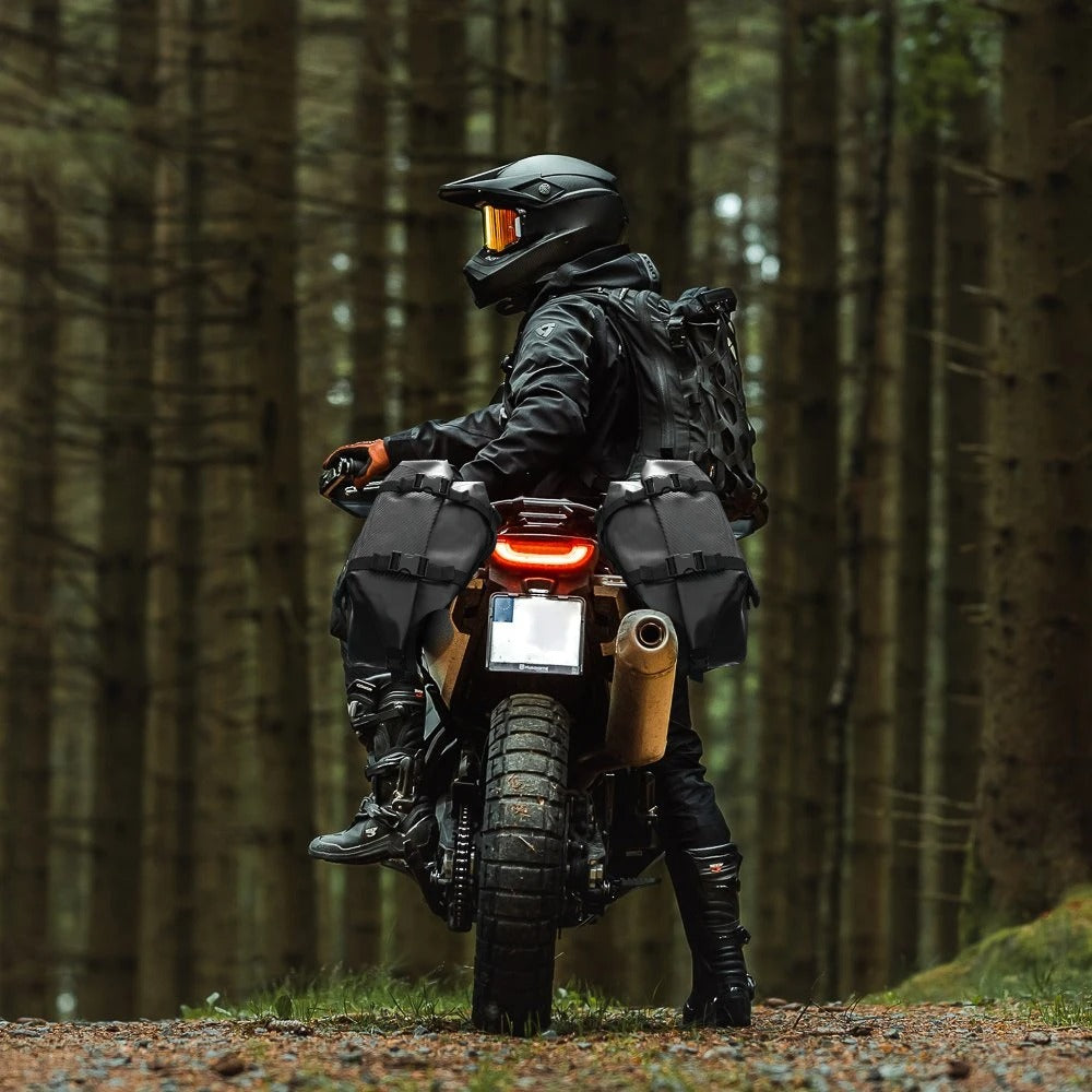 Motorcycle Saddlebags – 28L / 48L Waterproof Side Panniers