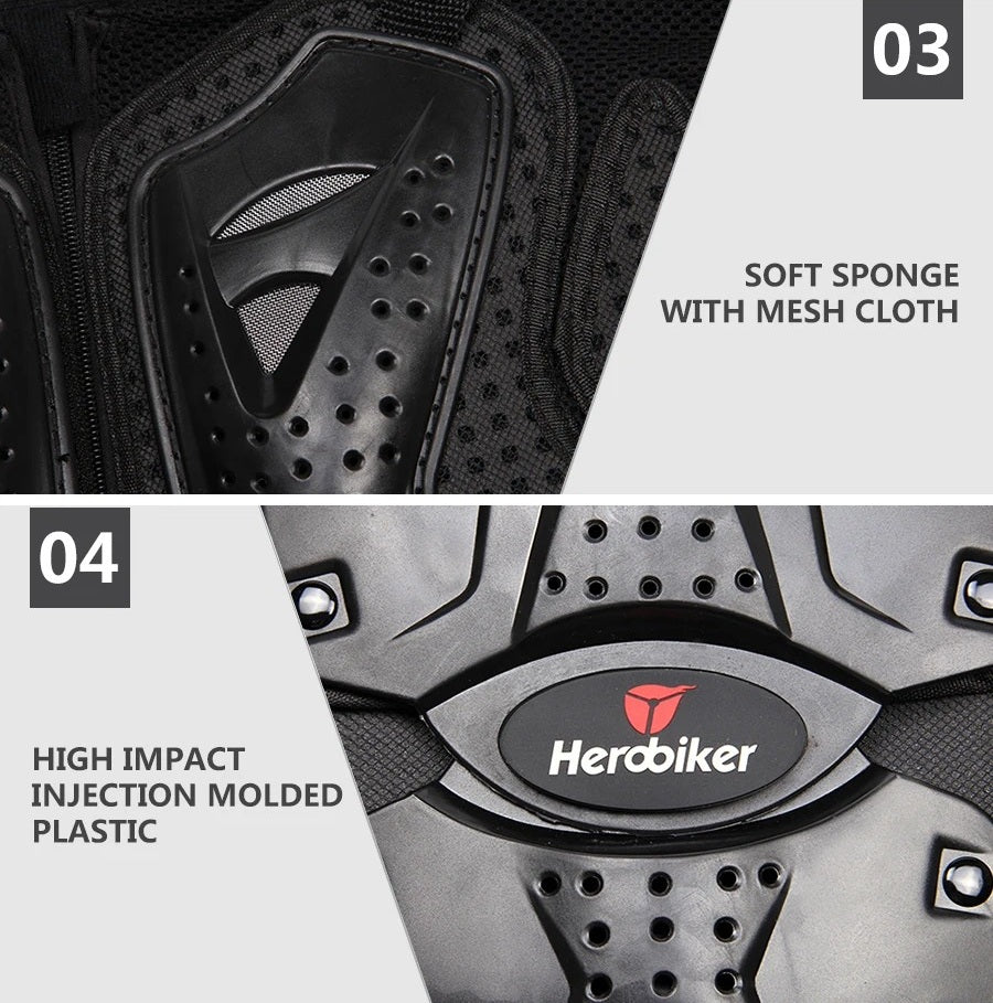 Motorcycle Armored Jacket & Pants Set – Full Protective Riding Gear