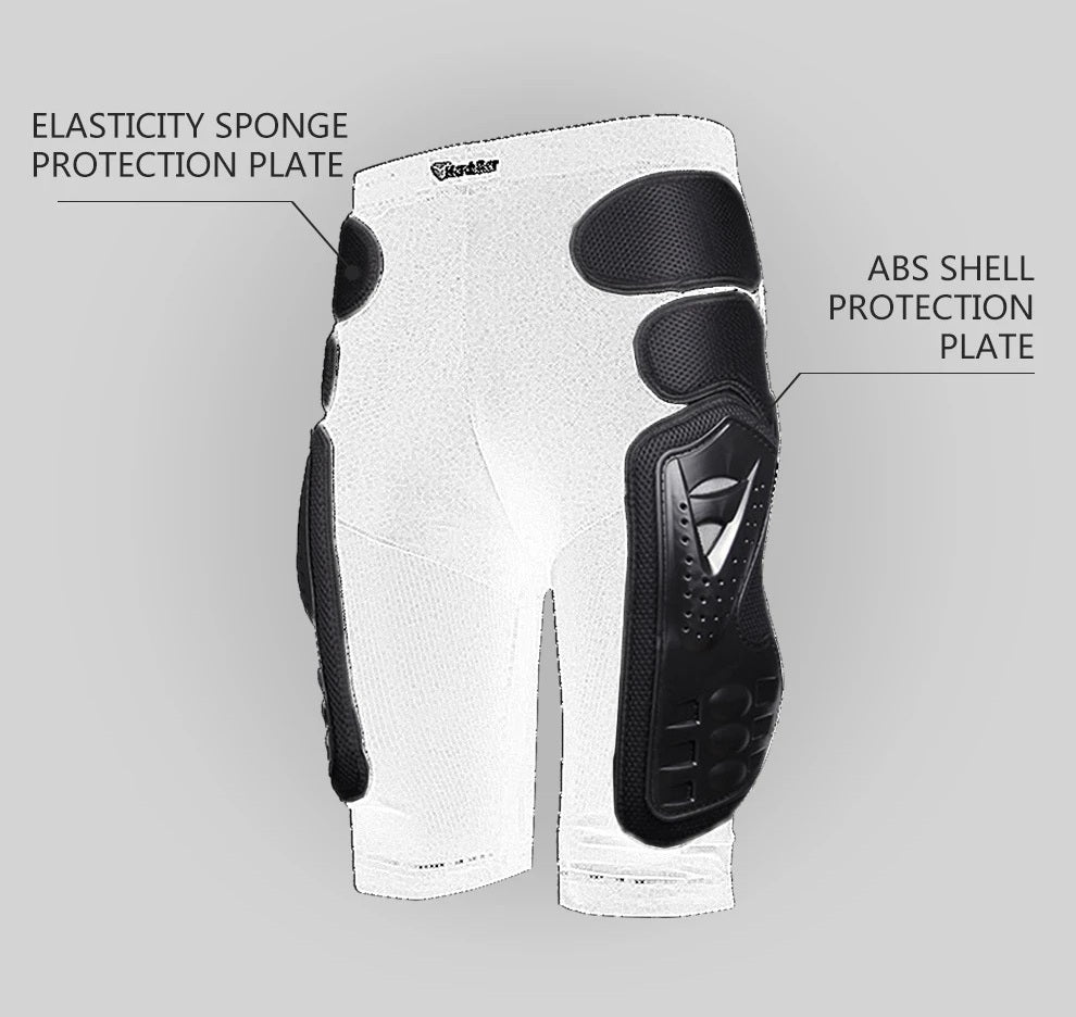 Motorcycle Armored Riding Pants – Long & Short Options with Knee & Hip Protection