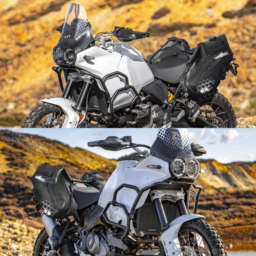 Motorcycle Saddlebags – 28L / 48L Waterproof Side Panniers