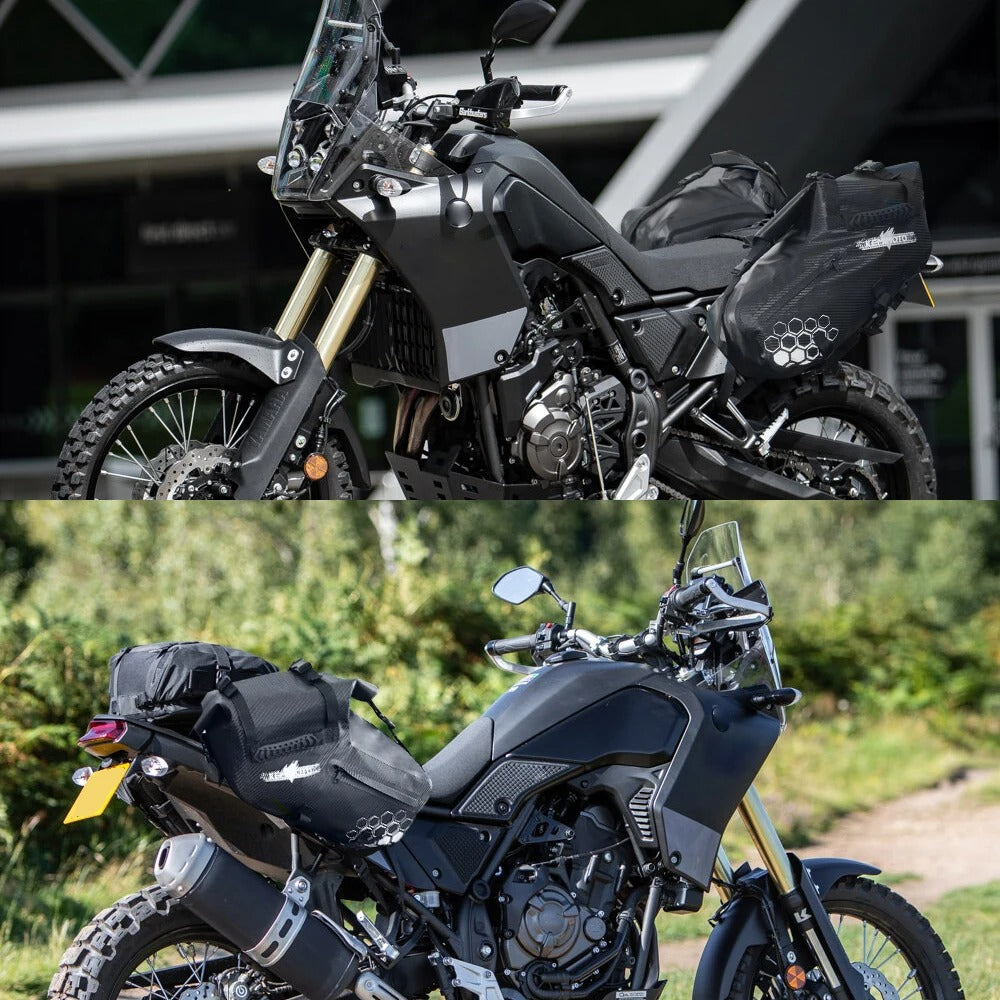 Motorcycle Saddlebags – 28L / 48L Waterproof Side Panniers