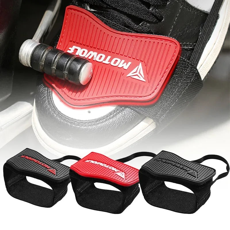 Universal Motorcycle Shoe Cover Guards – Anti-Slip Gear Shift Pad