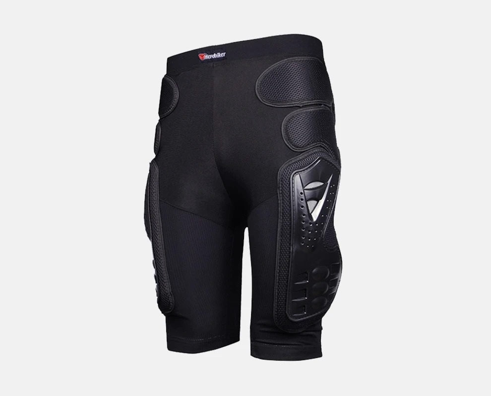 Motorcycle Armored Riding Pants – Long & Short Options with Knee & Hip Protection