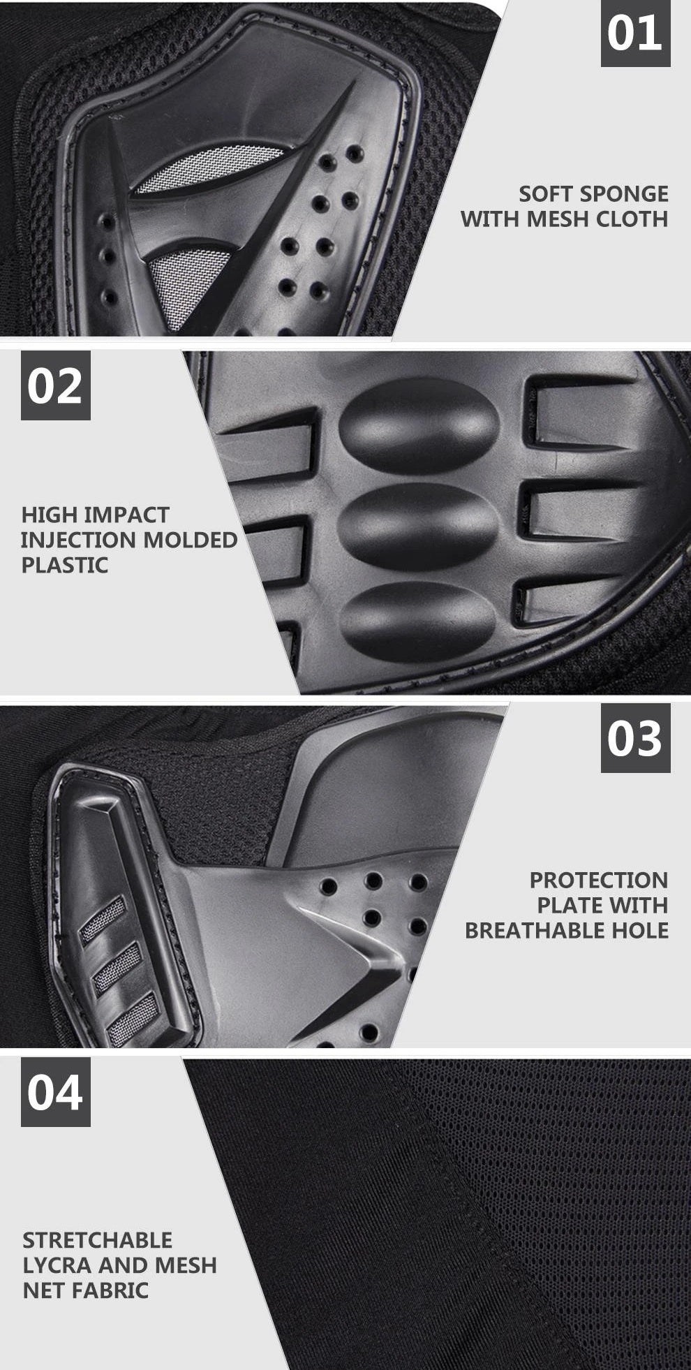 Motorcycle Armored Jacket & Pants Set – Full Protective Riding Gear