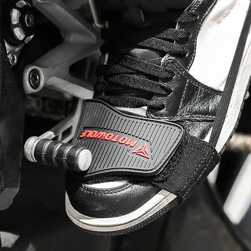 Universal Motorcycle Shoe Cover Guards – Anti-Slip Gear Shift Pad