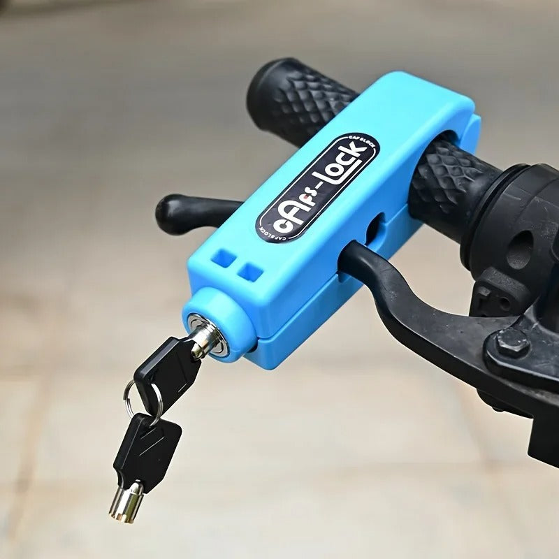 Heavy-Duty Motorcycle Brake Lever Lock