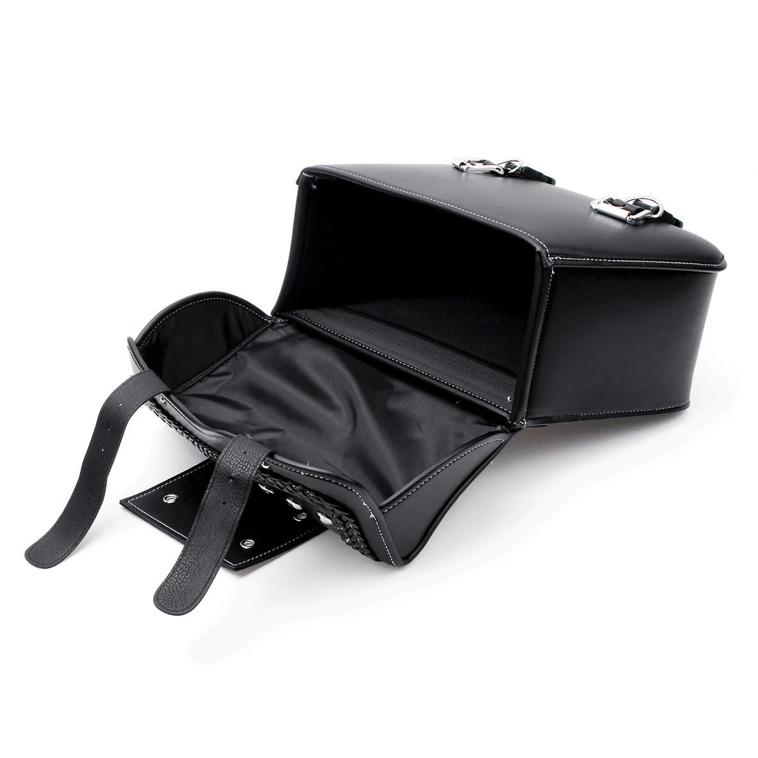 Motorcycle PU Leather Saddlebags – Waterproof Side Tool Bags