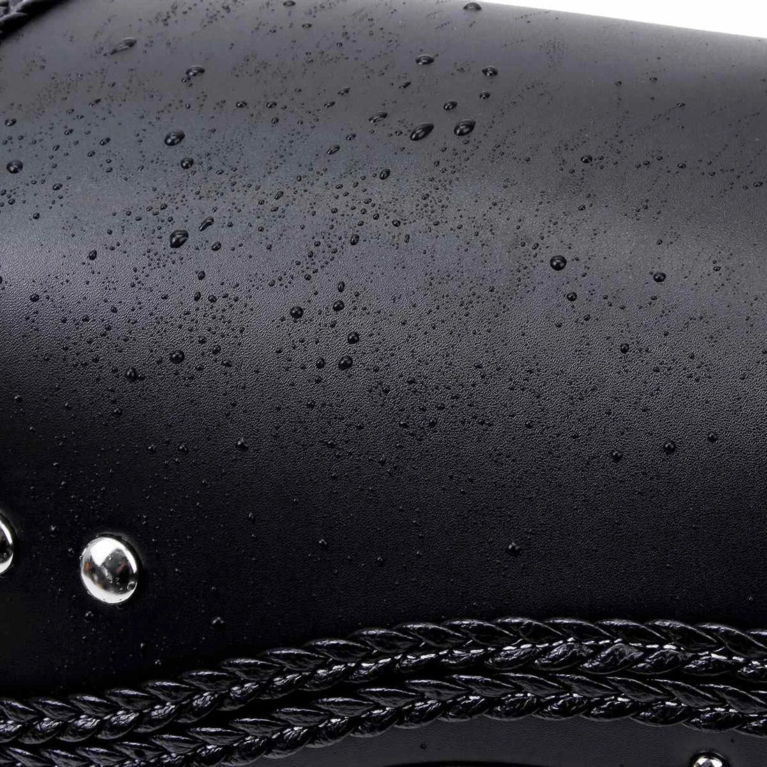 Universal PU Leather Motorcycle Saddlebags – Waterproof Side Bags