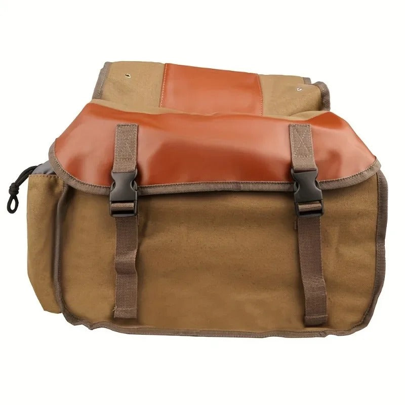 Universal Motorcycle Saddle Bag – Large Capacity Canvas Panniers