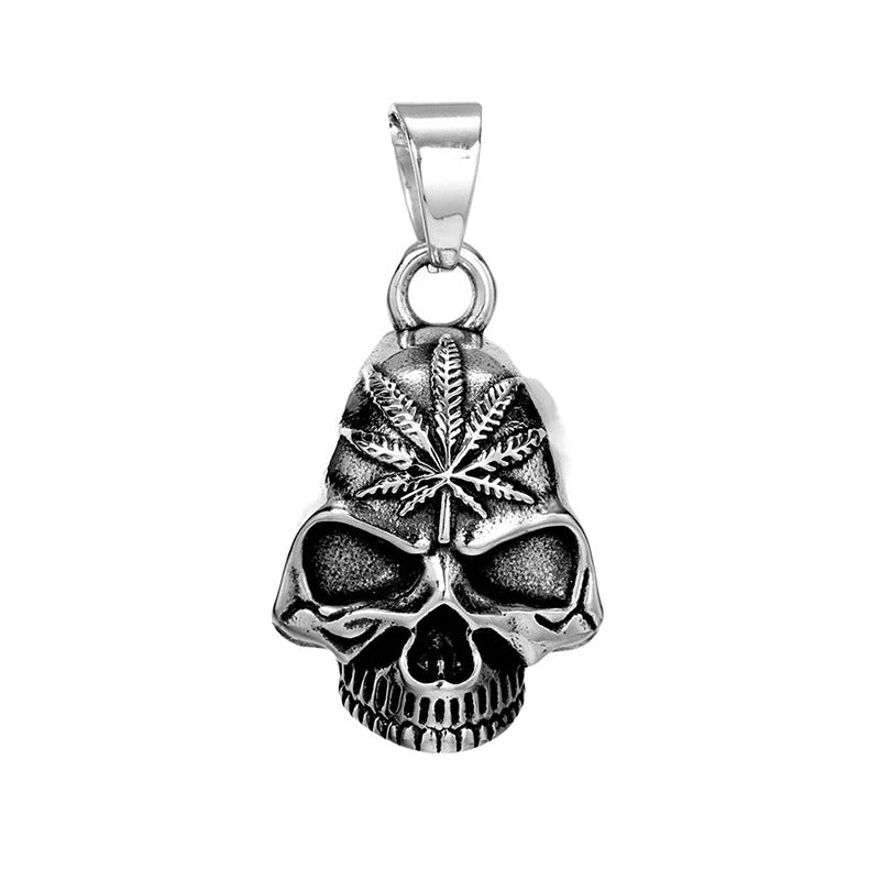 Vintage Viking Warrior Bell Pendant – Motorcycle Guardian Necklace