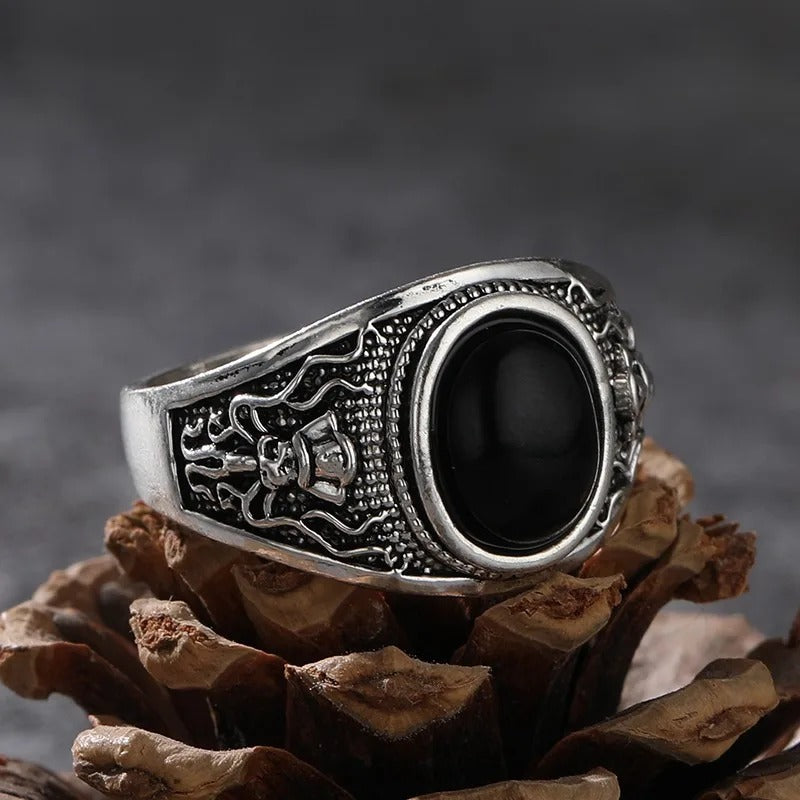 Gothic Pirate Skeleton Octopus Ring – Retro Motorcycle Jewelry