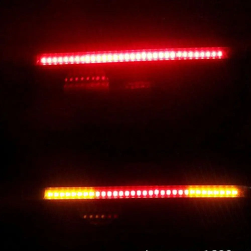 Flexible 48 LED Motorcycle Light Bar Strip Turn Signal Tail Brake – Universal Fit
