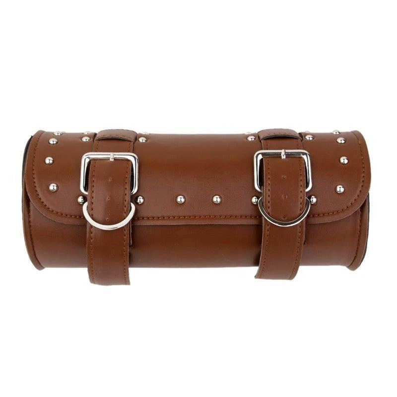 Universal Motorcycle Tool Storage Bag – Waterproof PU Leather Saddle Bag