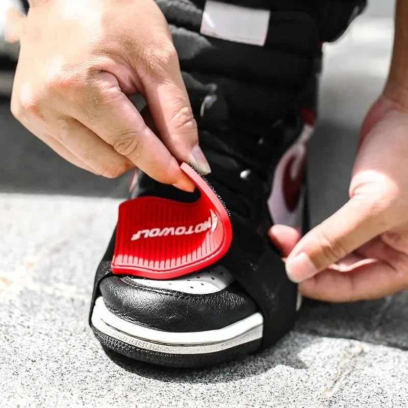 Universal Motorcycle Shoe Cover Guards – Anti-Slip Gear Shift Pad