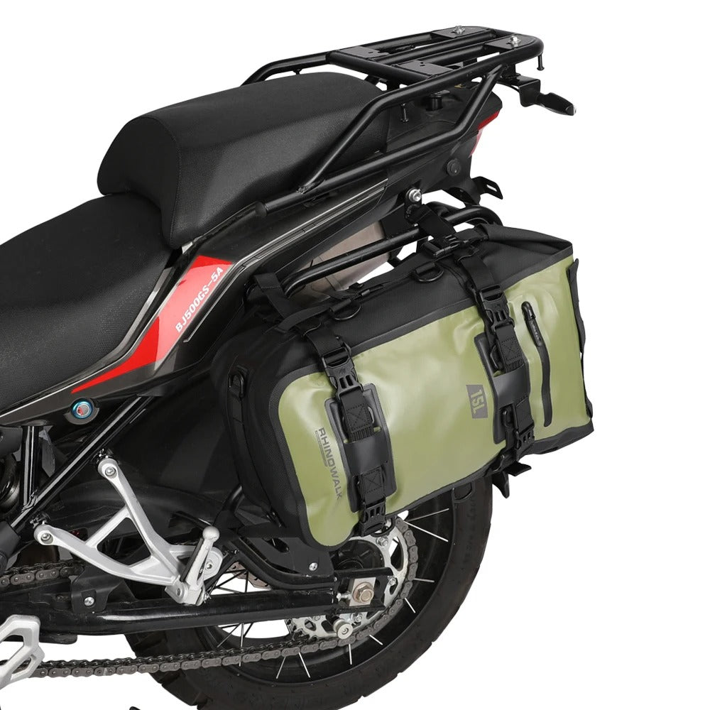 Motorcycle Tail Bag 15L – Mid-Size Waterproof Pack