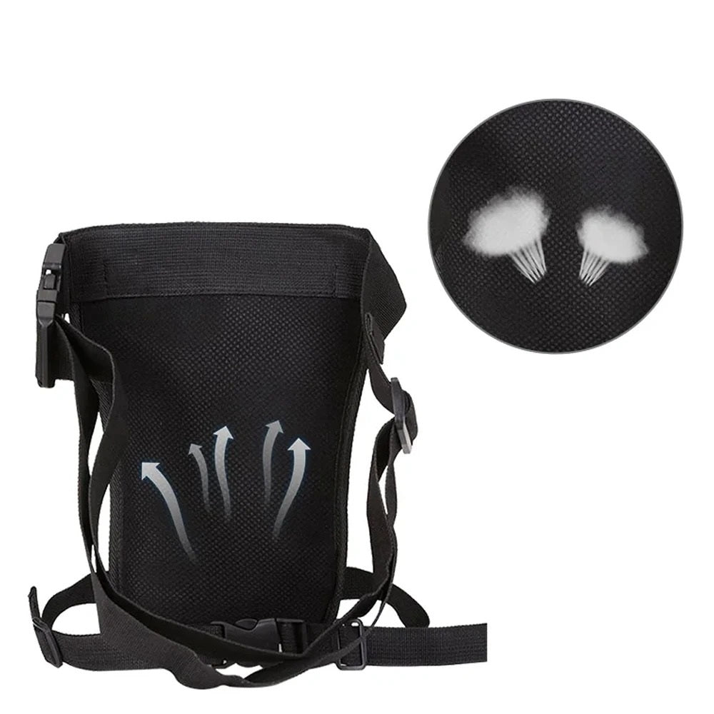 Motorcycle Drop Leg Bag – Multi-Pocket Waist Pack