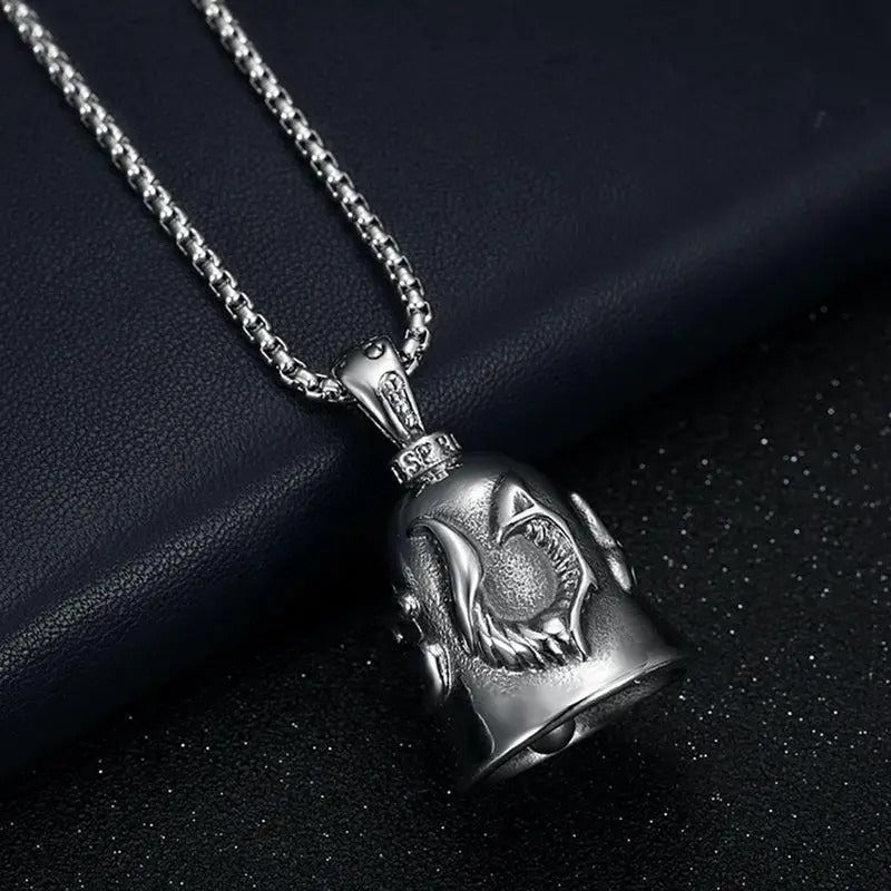 Motorcycle Angel Wings Bell Pendant – Lucky Rider Accessory