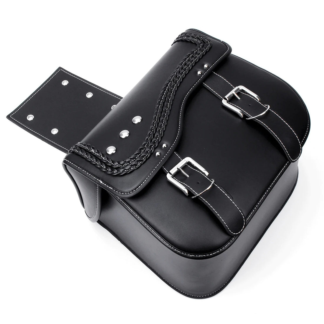 Motorcycle PU Leather Saddlebags – Waterproof Side Tool Bags