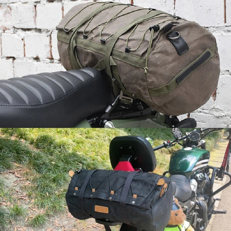 Motorcycle Rear Luggage Rack Bag – Universal Waterproof Travel Pack