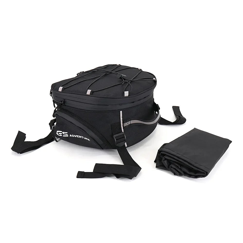 Motorcycle Tail Bag 18L – Waterproof & Expandable
