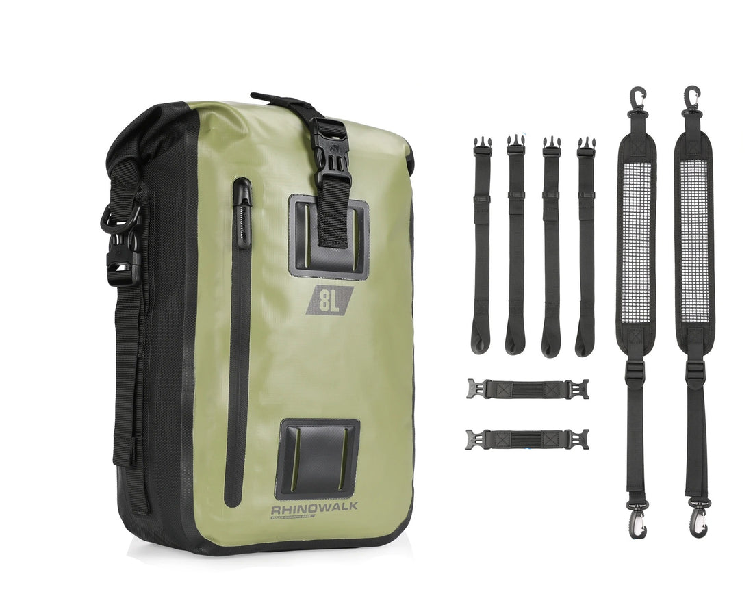Motorcycle Tail Bag 8L – Compact Waterproof Pack