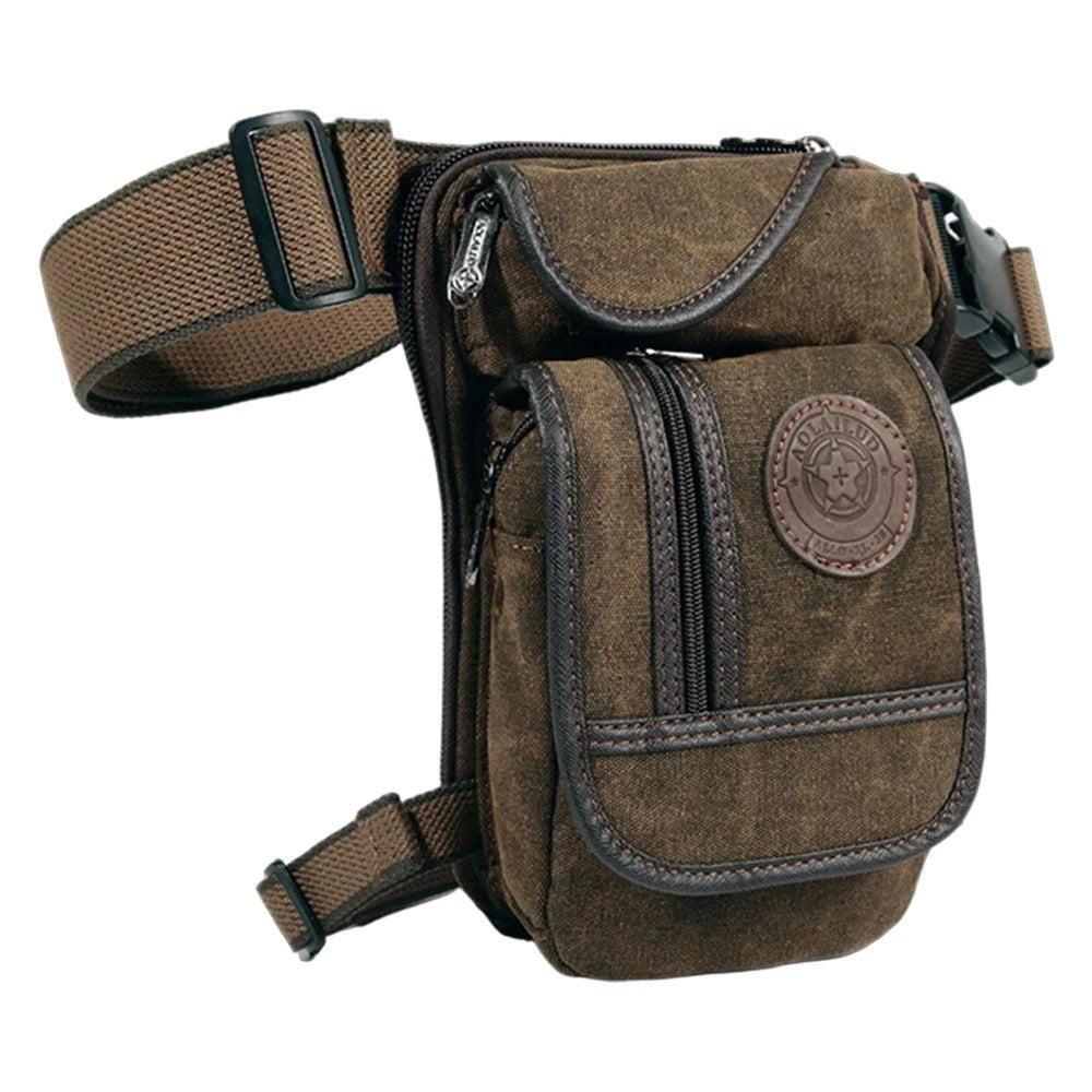 Motorcycle Drop Leg Bag – Multi-Pocket Waist Pack