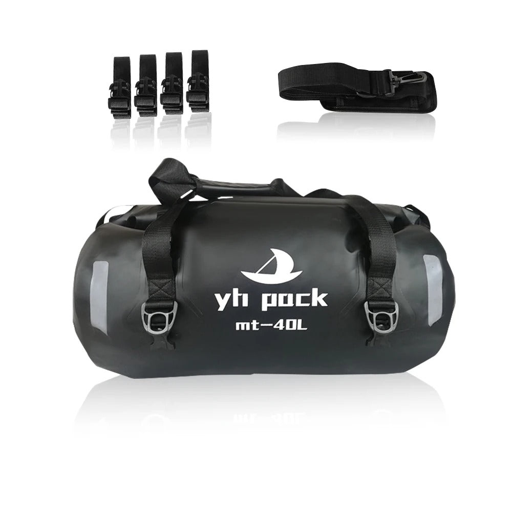 Waterproof Motorcycle Rear Bag 40L/66L/80L/90L – Travel Saddle Luggage