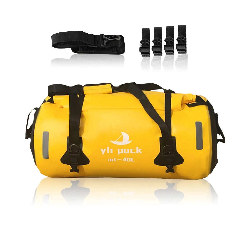Waterproof Motorcycle Rear Bag 40L/66L/80L/90L – Travel Saddle Luggage