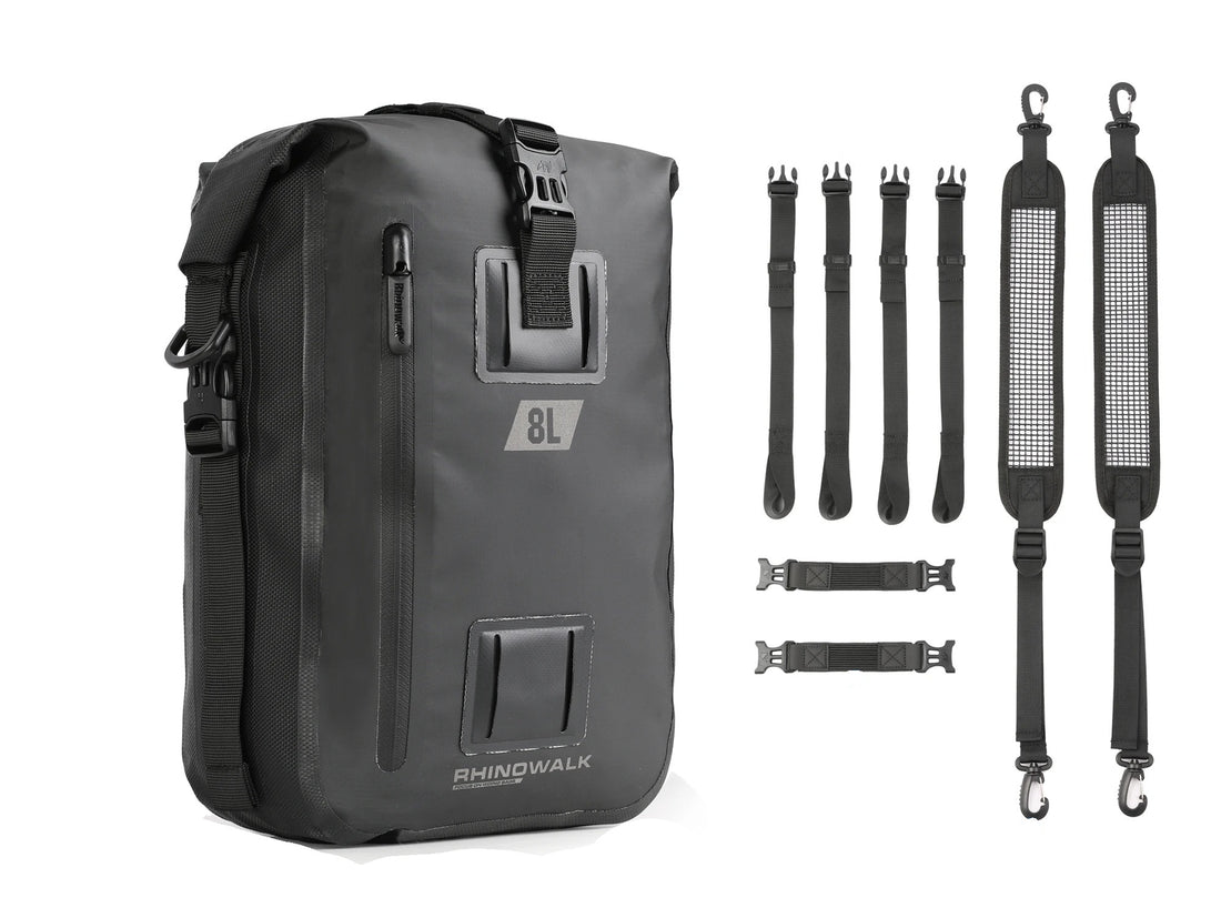 Motorcycle Tail Bag 8L – Compact Waterproof Pack