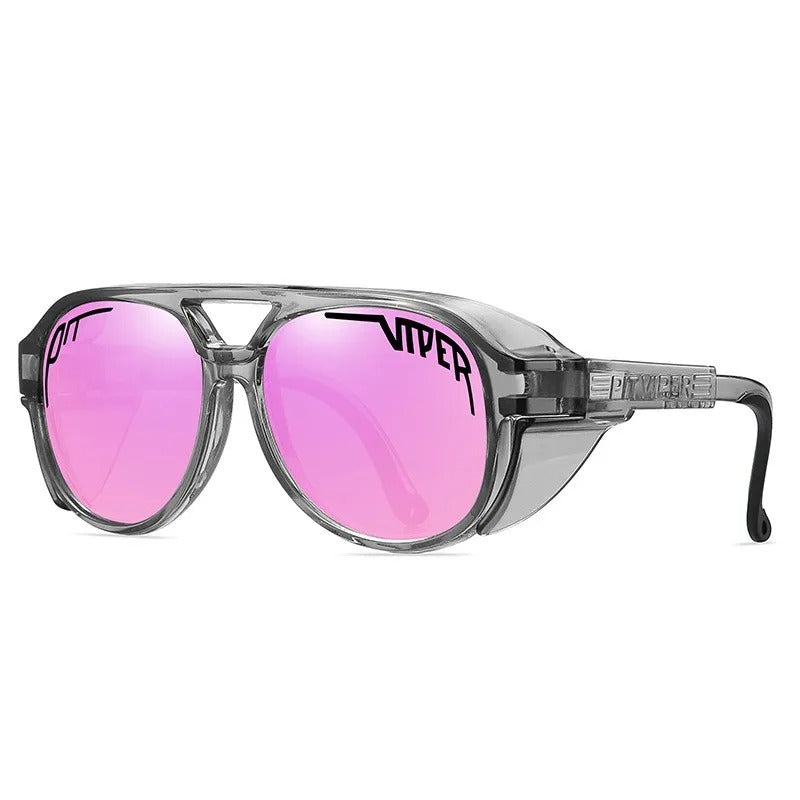 Steampunk Pit Viper Sunglasses – UV400 Vintage Motorcycle & Cycling Eyewear